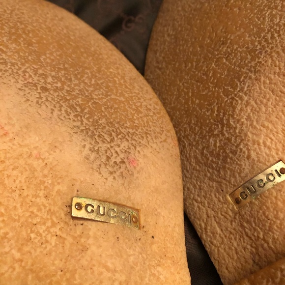 Gucci suede monogrammed boots - Picture 3 of 8